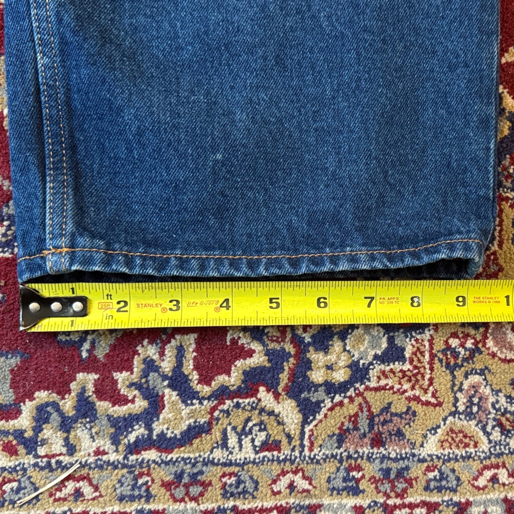 Off-White ARR Loose Leans Medium Blue Jeans 30 X 32 - Picture 7 of 12